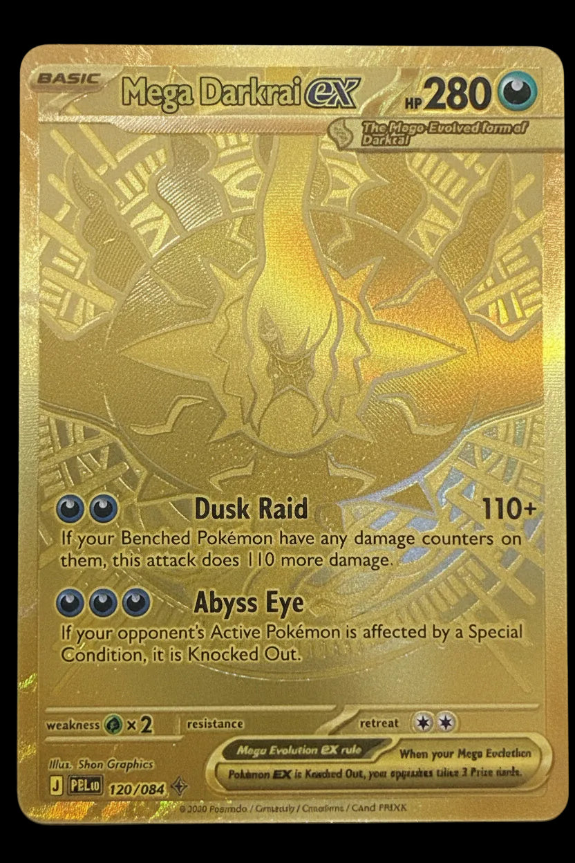 Mega Darkrai Ex #120 Pokemon Pitch Black